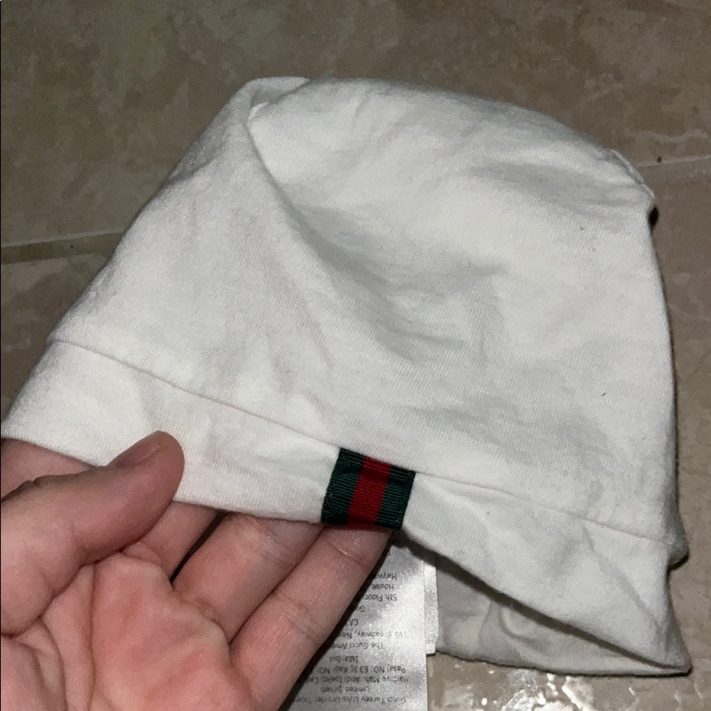 Gucci Cream Beanie